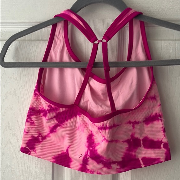 Victoria’s Secret Pink Active Tie-Dye sports bra L magenta - Picture 4 of 5